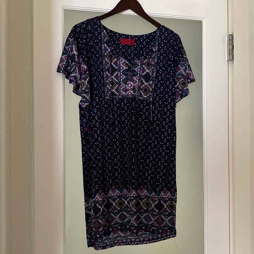 Tiger Lily print dress size small